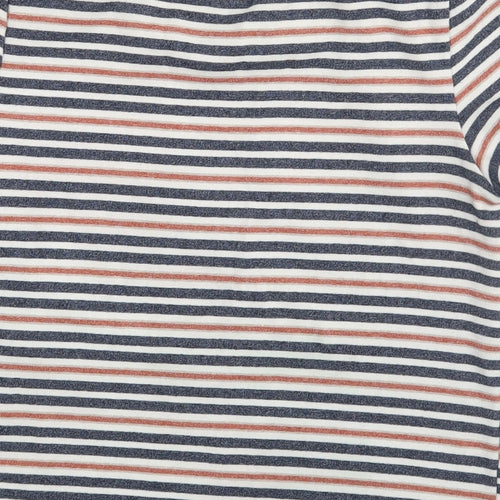 Glamorous Womens Multicoloured Striped   T-Shirt Size 10