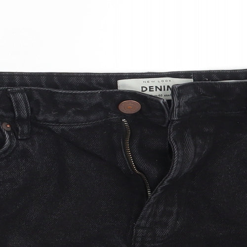 New Look Womens Black   Mom Shorts Size 12