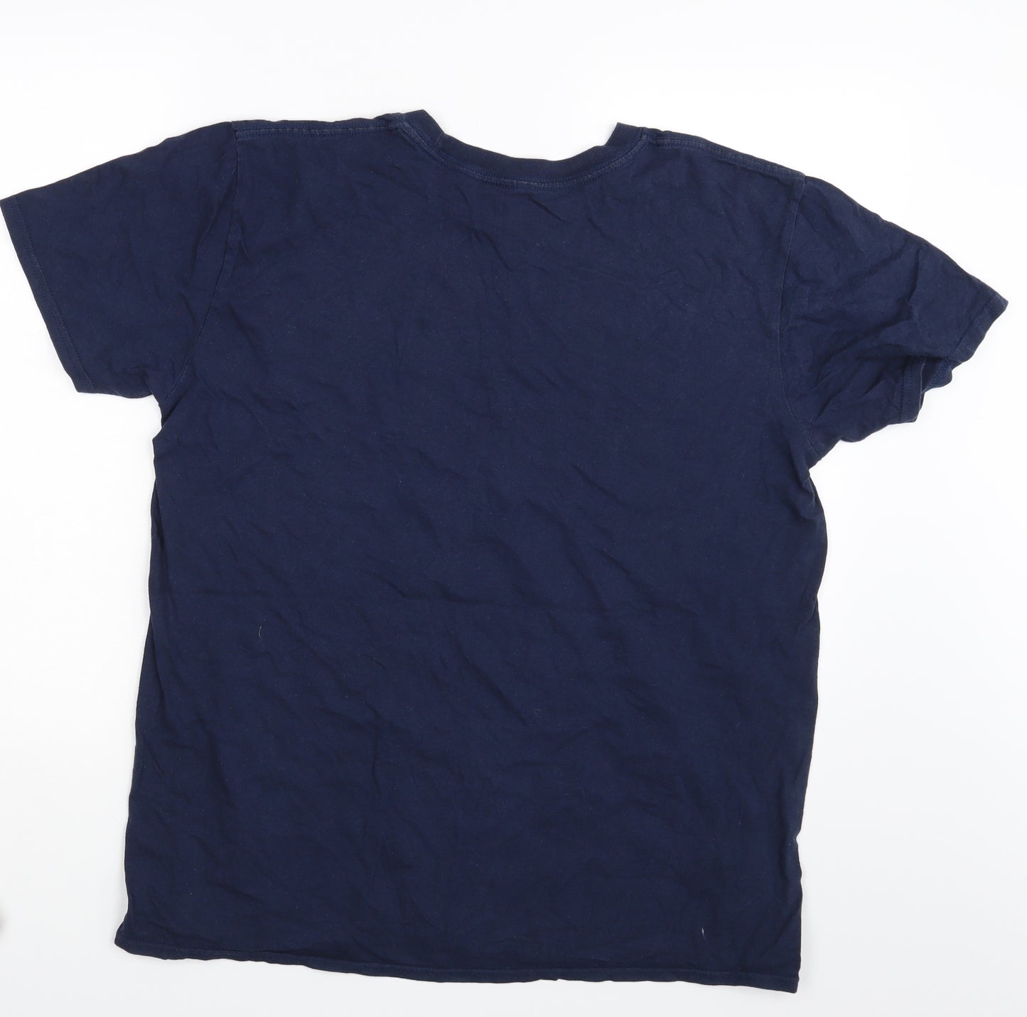 Preworn Mens Blue    T-Shirt One Size