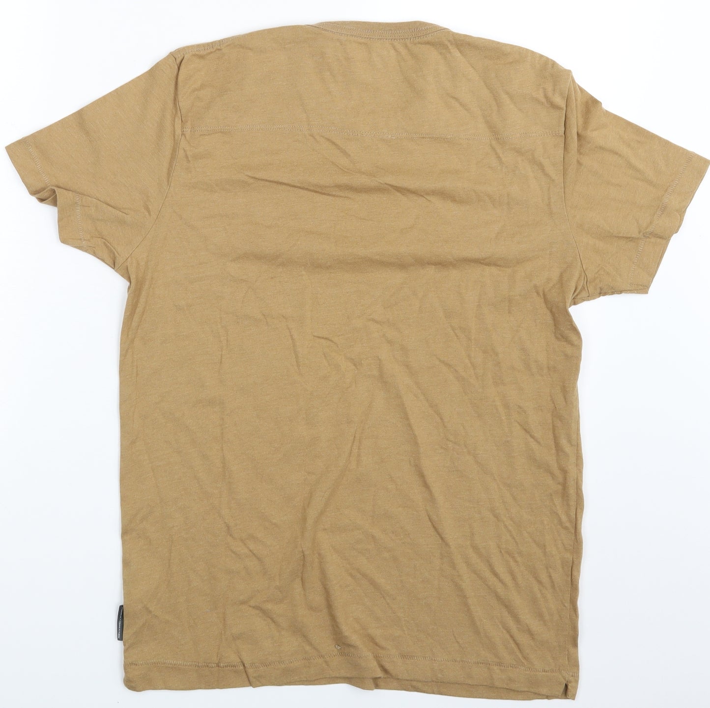 French Connection Mens Brown    T-Shirt Size M