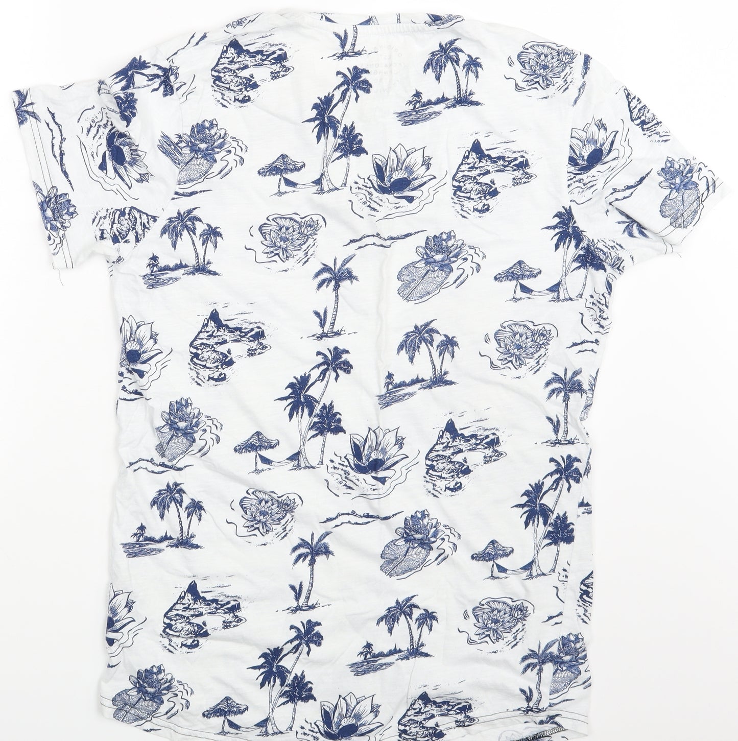 JACK & JONES Mens White    T-Shirt Size M