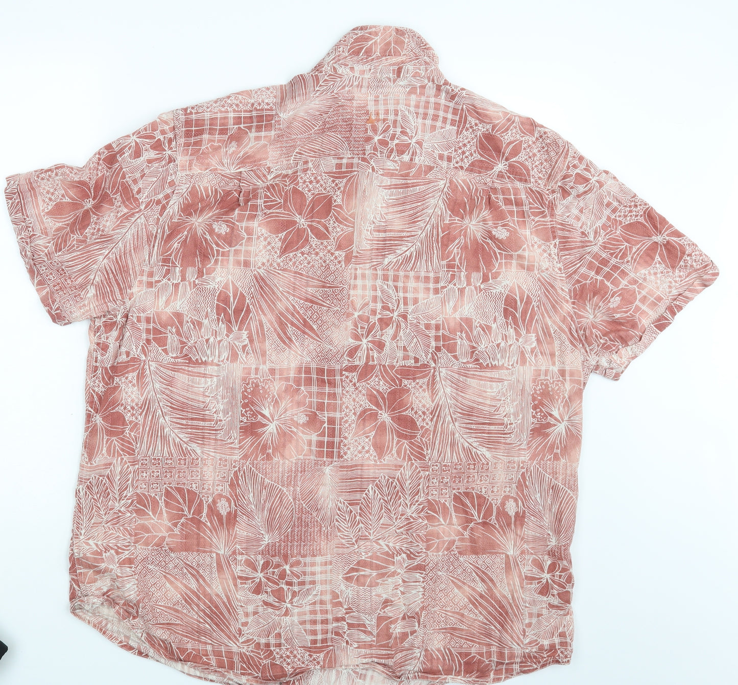 Manataray Mens Multicoloured Paisley   Button-Up Size XL