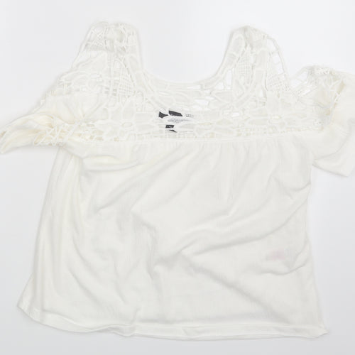 Primark Womens Ivory   Basic Blouse Size 6