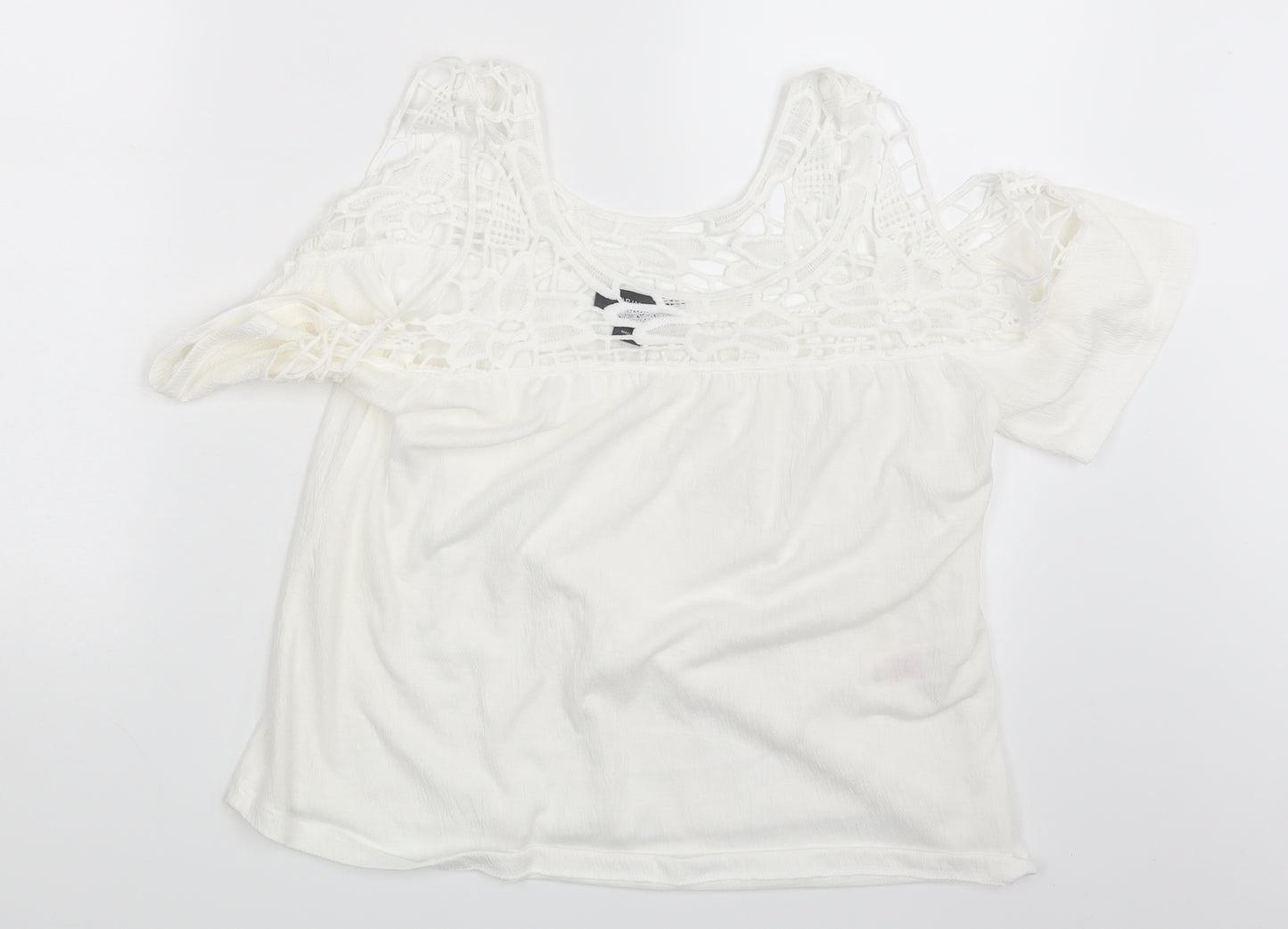 Primark Womens Ivory   Basic Blouse Size 6