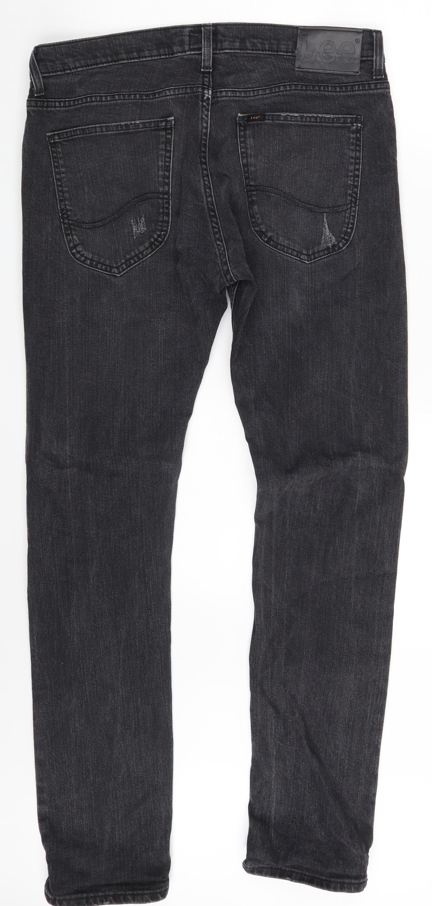 Lee Mens Grey  Denim Skinny Jeans Size 32 in L32 in