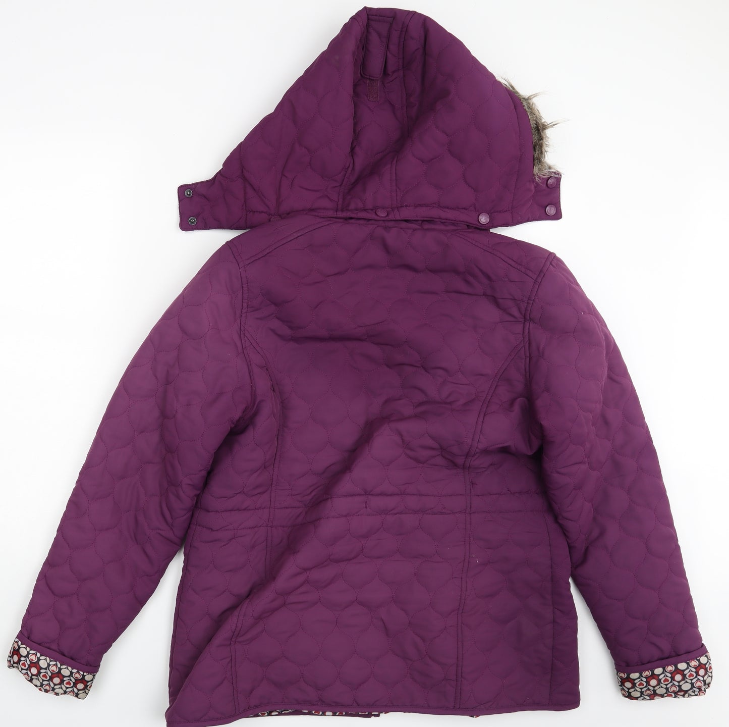 Trespass Womens Purple   Parka Jacket Size 14