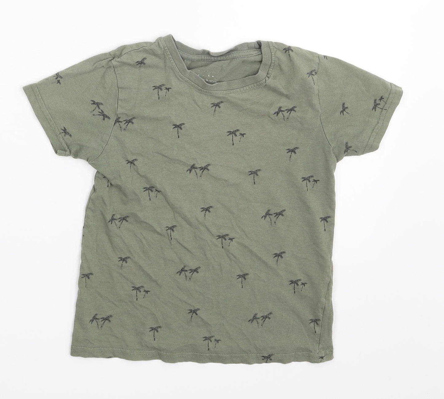 Primark Boys Green   Basic T-Shirt One Size