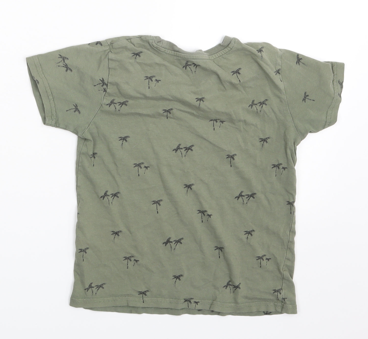 Primark Boys Green   Basic T-Shirt One Size