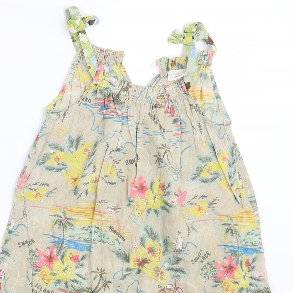 NEXT Girls Multicoloured Floral  A-Line  Size 8 Years