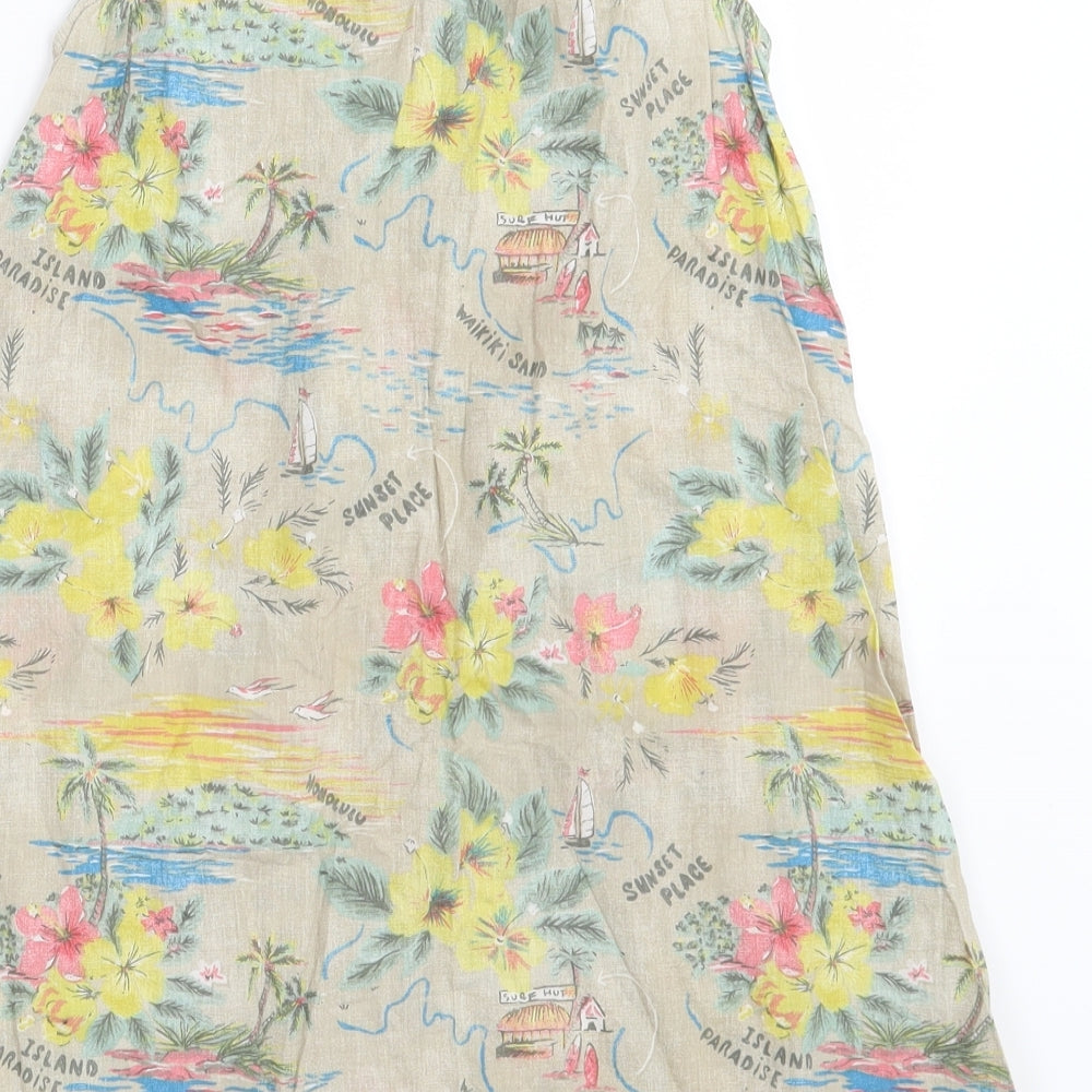 NEXT Girls Multicoloured Floral  A-Line  Size 8 Years