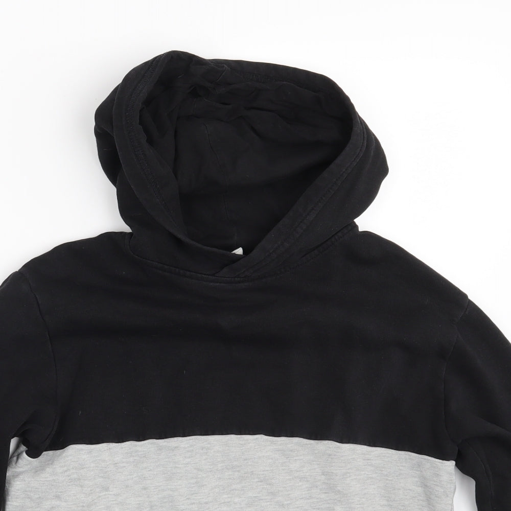 H&M Girls Grey   Pullover Hoodie Size 12-13 Years