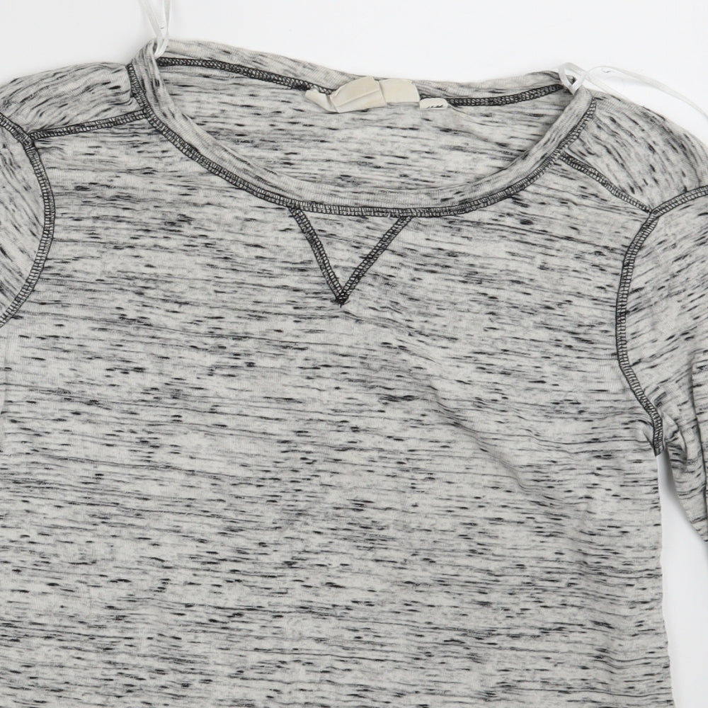 H&M Womens Grey   Pullover Jumper Size S