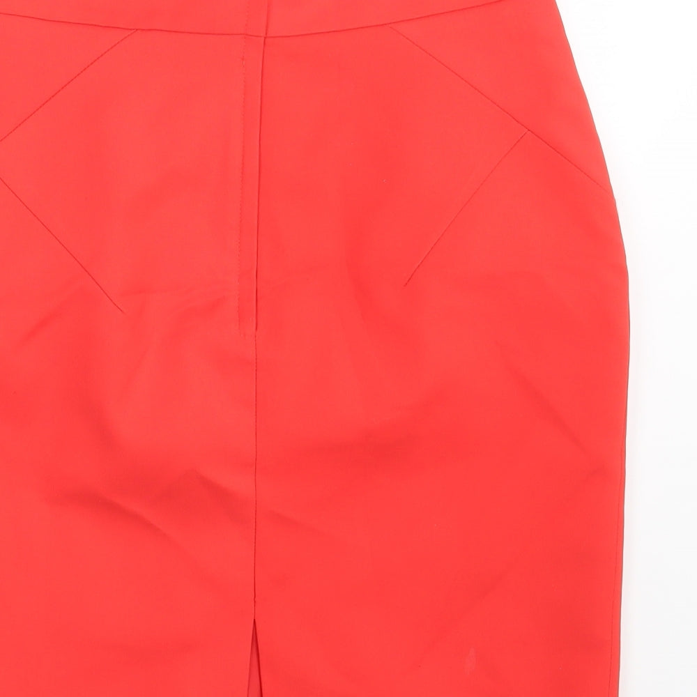 H&M Womens Red   Mini Skirt Size 10