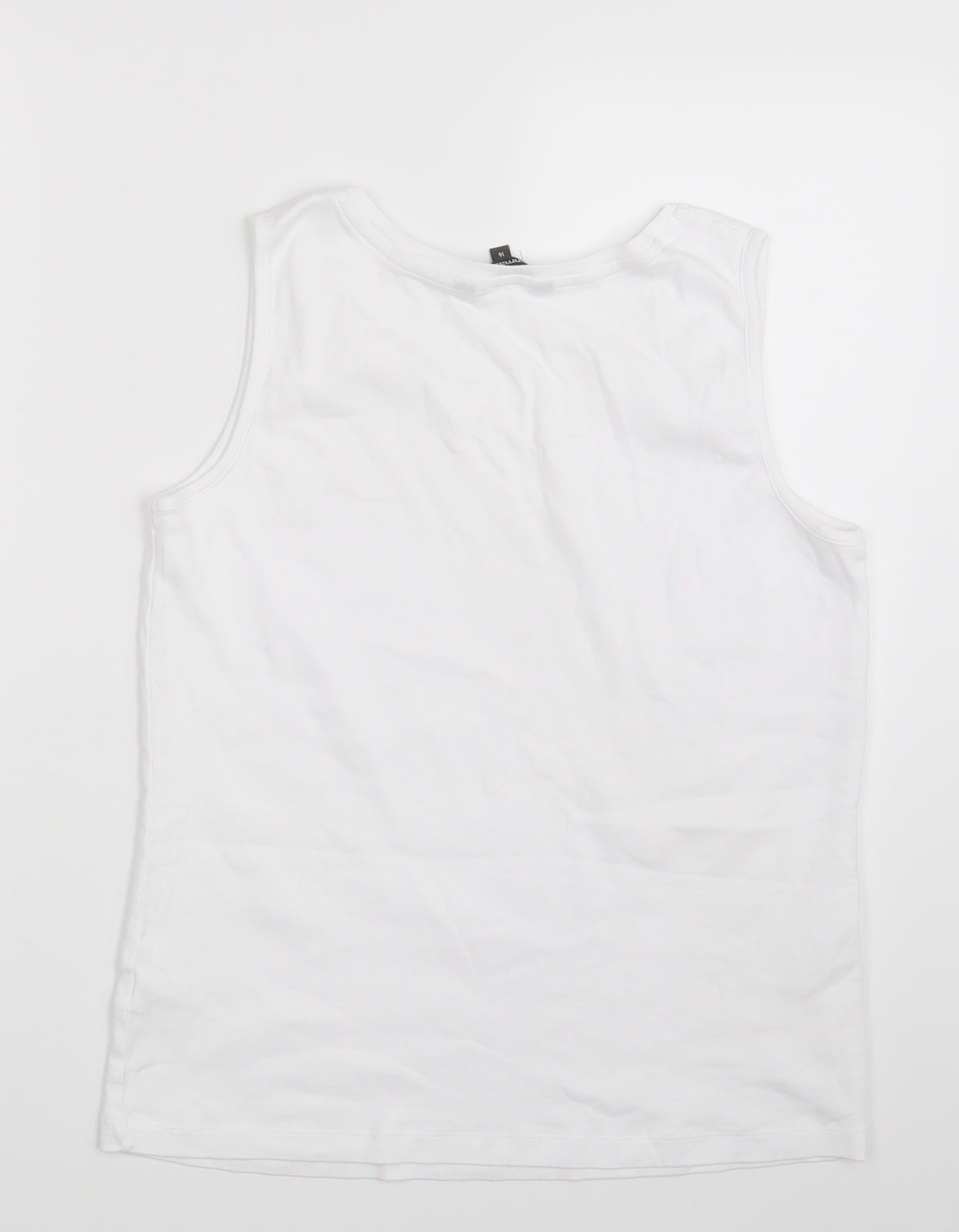 Bonmarché Womens White   Camisole Blouse Size 16