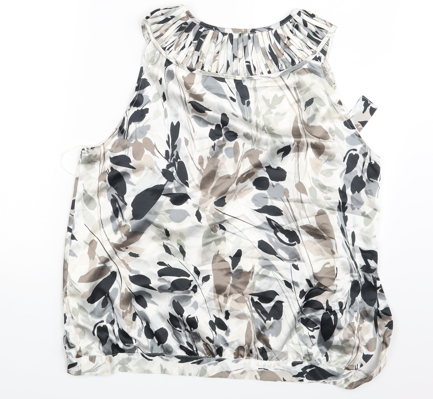 Klass Womens Multicoloured Floral  Basic Blouse Size 16