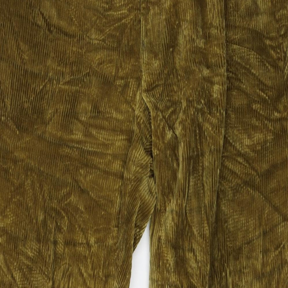 James Meade Mens Brown  Corduroy Rain Trousers Trousers Size 40 in L29 in