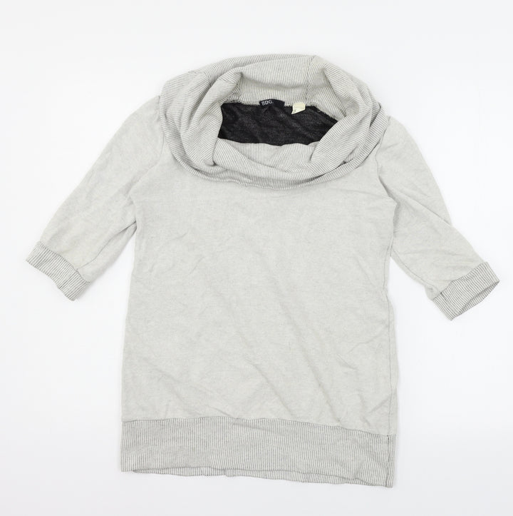 BDG Womens Grey  Jersey Pullover Jumper Size S