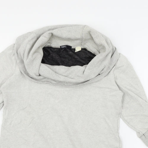 BDG Womens Grey  Jersey Pullover Jumper Size S