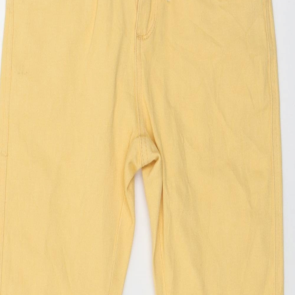 PARISIAN SIGNATURE Womens Orange  Denim Skinny Jeans Size 10 L30 in
