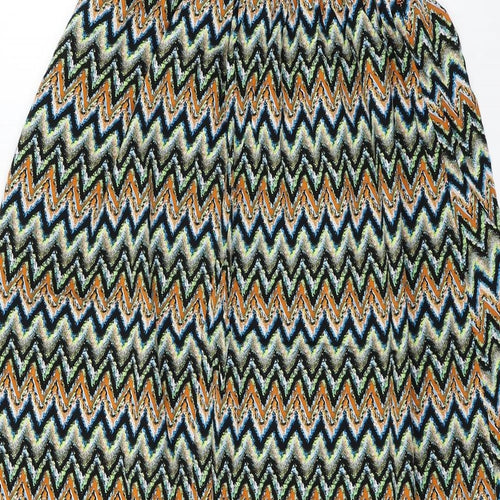 Alice & You Womens Multicoloured Striped  Fit & Flare  Size 10
