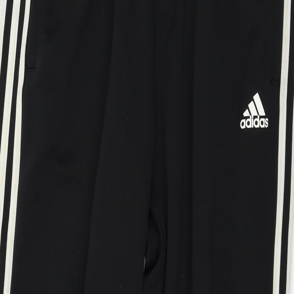 adidas Mens Black   Jogger Trousers Size L L29 in