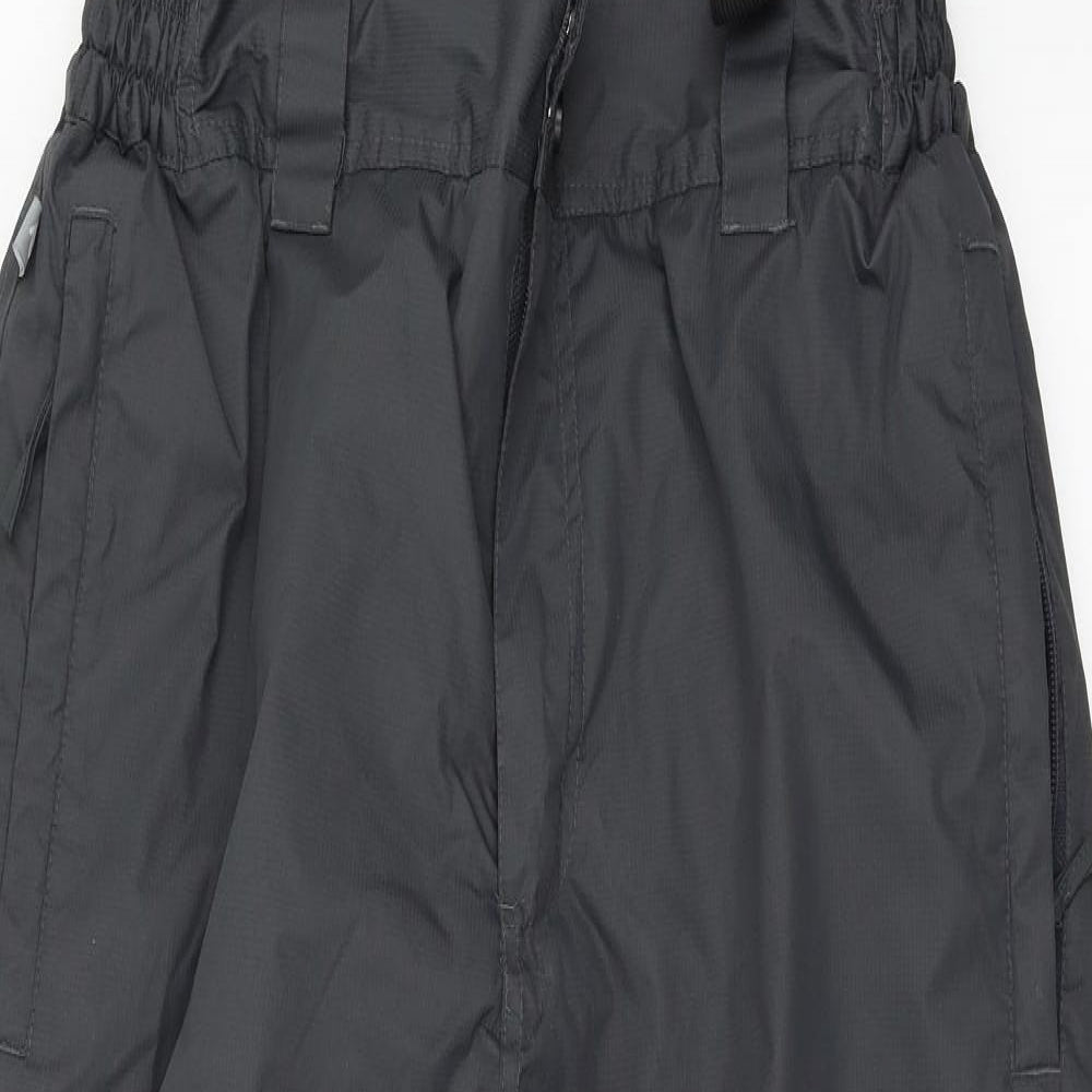 Parallel Mens Grey   Rain Trousers Trousers Size L L30 in