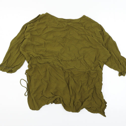 River Iskand Womens Green   Basic Blouse Size 16