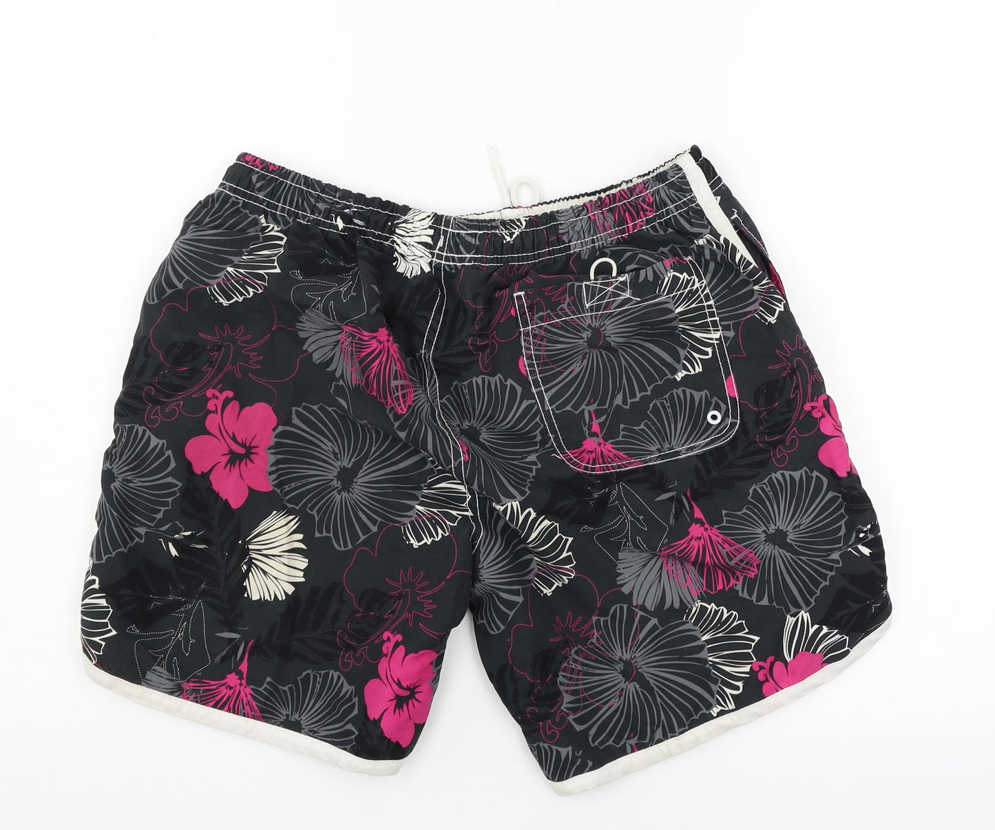 Cedar Wood State Mens Grey Floral  Sweat Shorts Size M