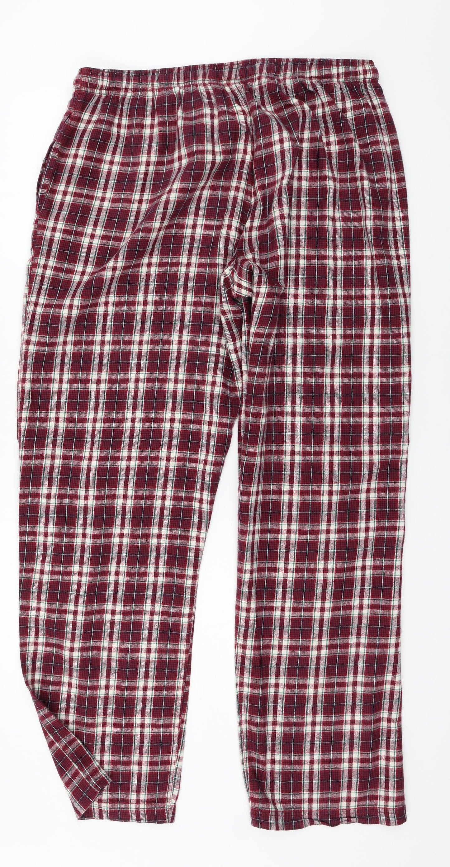 NEXT Mens Pink Plaid   Pyjama Pants Size XL