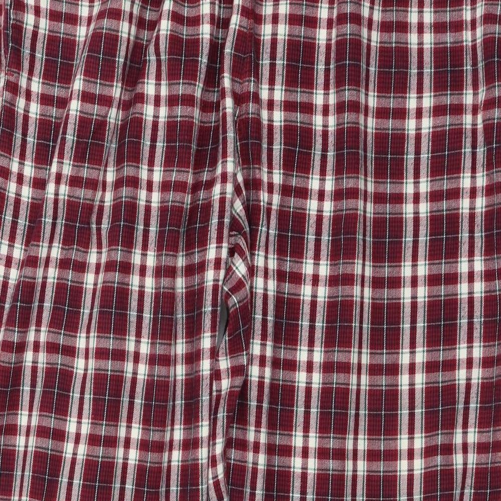 NEXT Mens Pink Plaid   Pyjama Pants Size XL