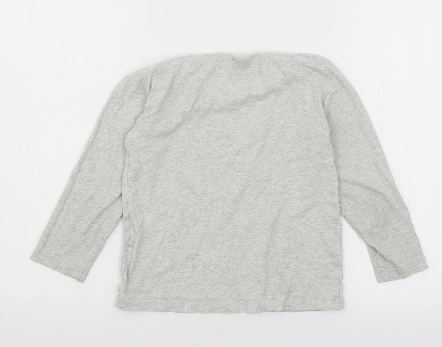 Jurassic World Boys Grey  Jersey Basic T-Shirt Size 6-7 Years  - Jurassic World