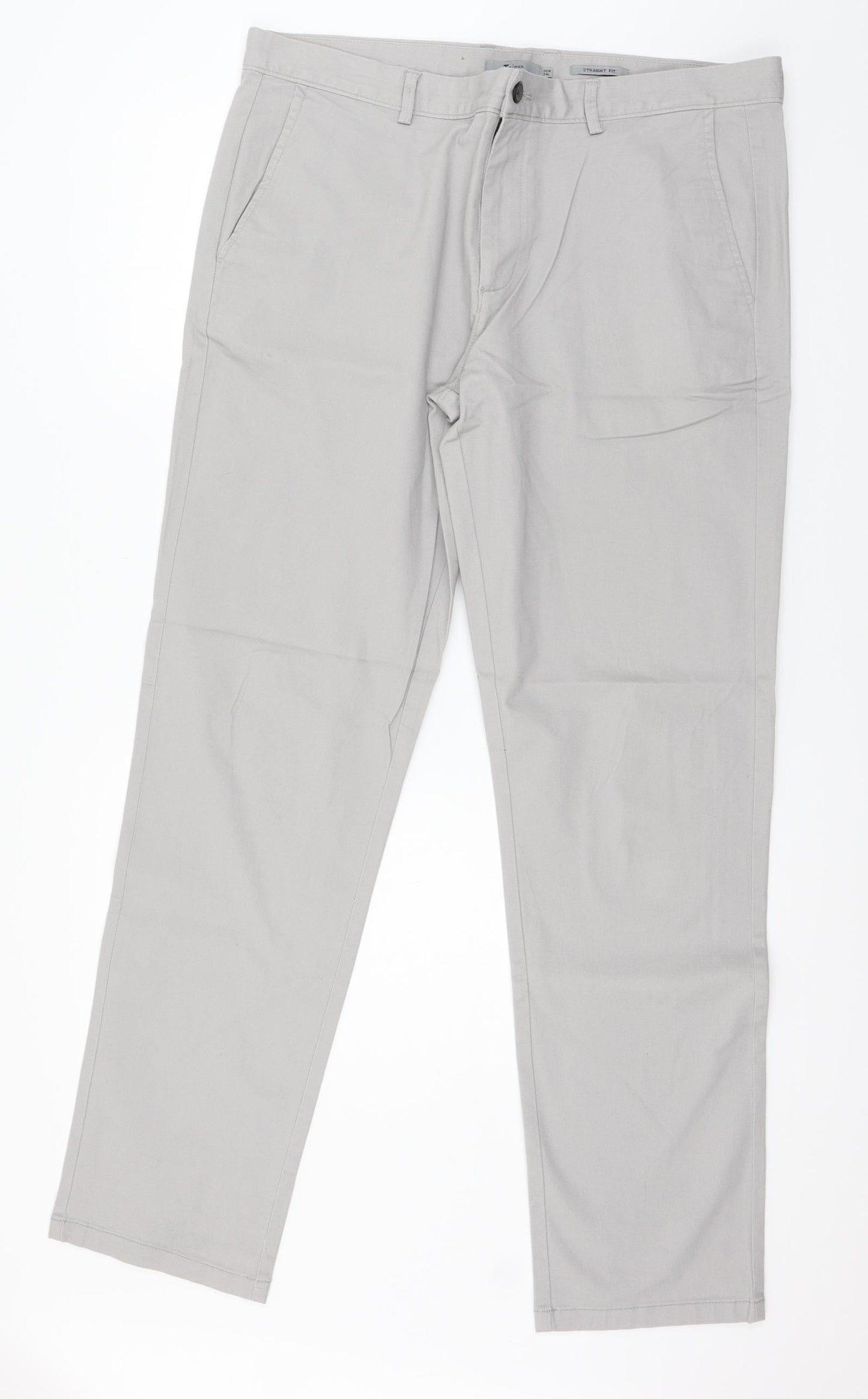 TU Mens Grey   Trousers  Size 38 in L34 in