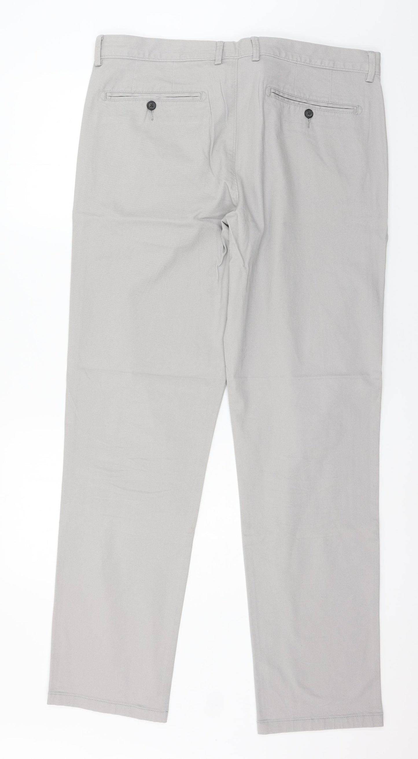 TU Mens Grey   Trousers  Size 38 in L34 in
