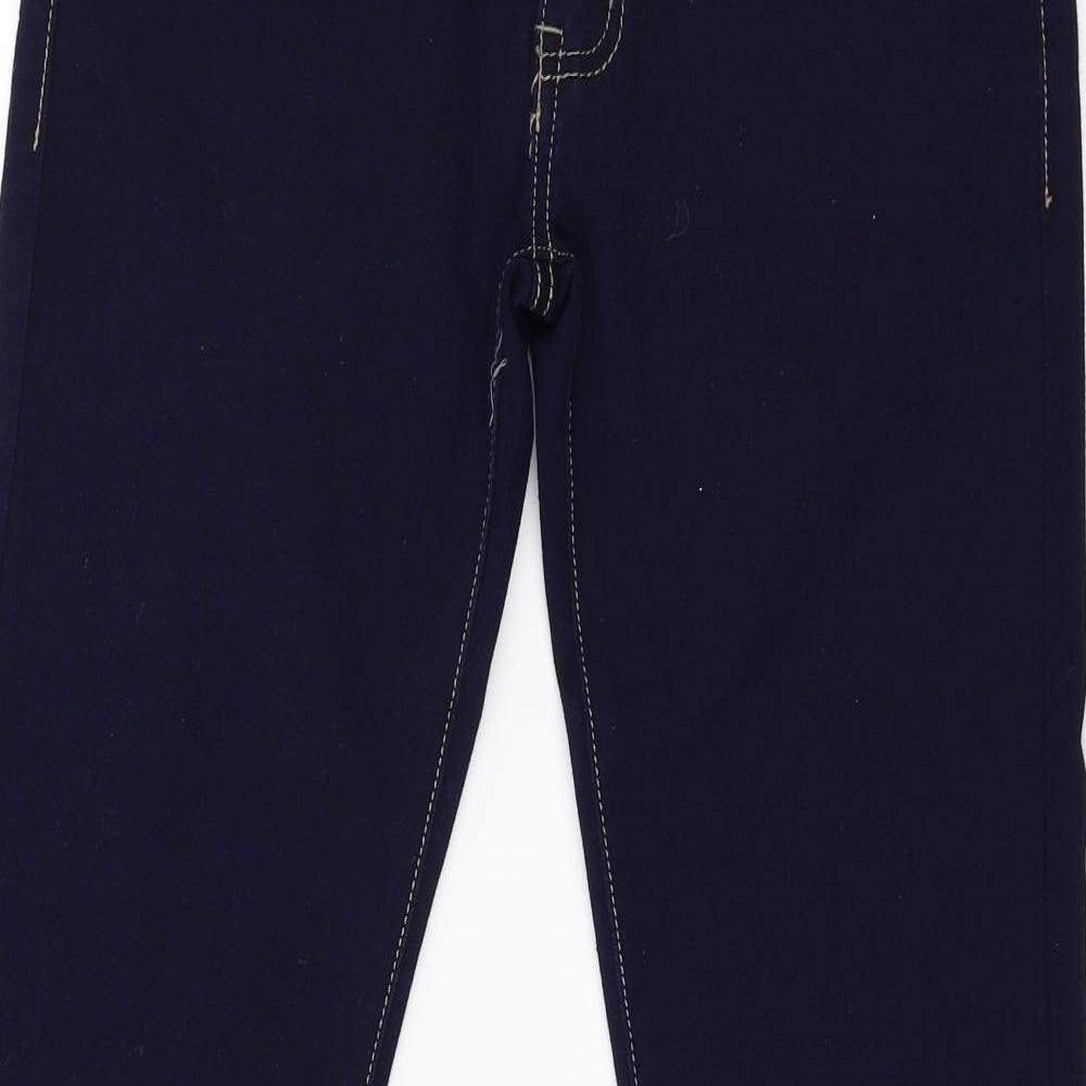 Fashion You Womens Blue  Denim Skinny Jeans Size 32 in L32 in