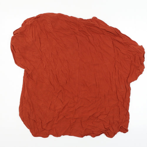 River Island Womens Red   Basic Blouse Size 18