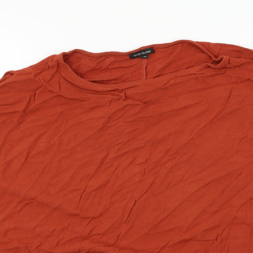 River Island Womens Red   Basic Blouse Size 18