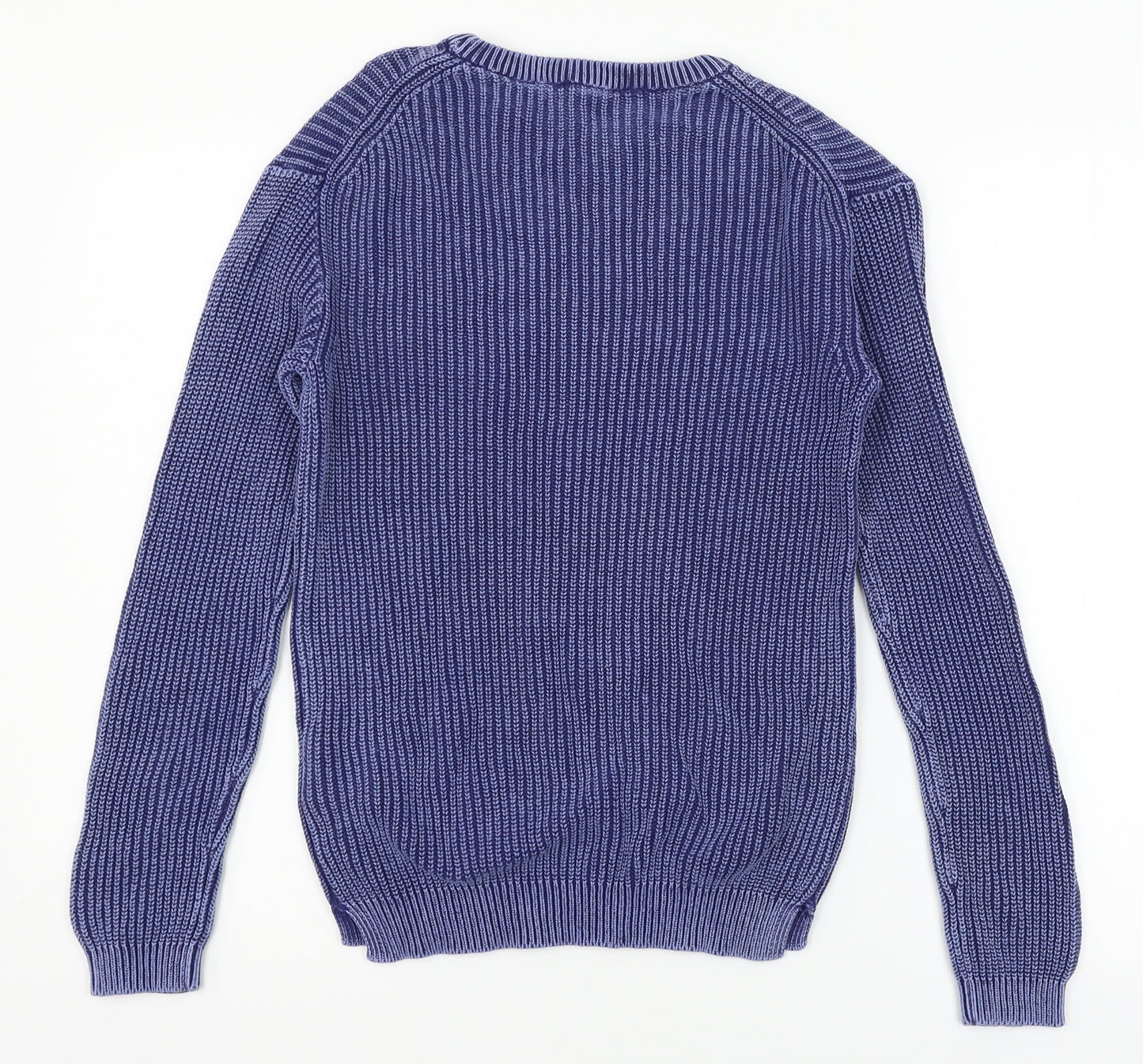 H&M Boys Blue  Knit Pullover Jumper Size 11-12 Years  - REL8