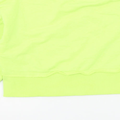 Primark Womens Green  Jersey Pullover Sweatshirt Size 4
