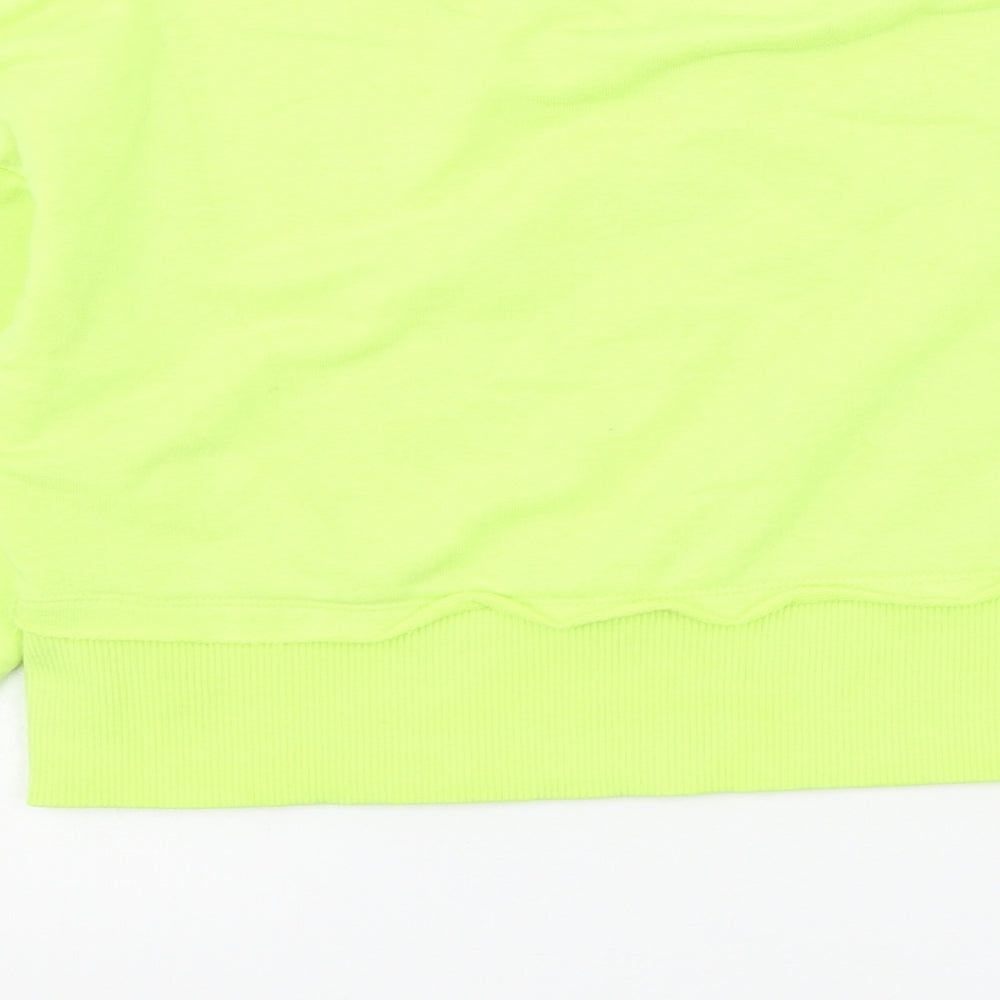 Primark Womens Green  Jersey Pullover Sweatshirt Size 4