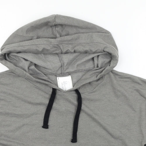 DECATHLON Womens Grey  Jersey Pullover Hoodie Size S  - FYL