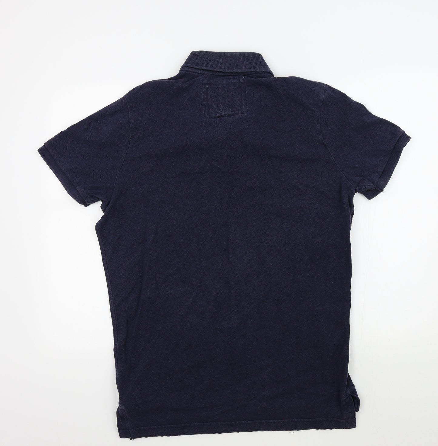 Abercrombie & Fitch Mens Blue Colourblock   Polo Size 2XL