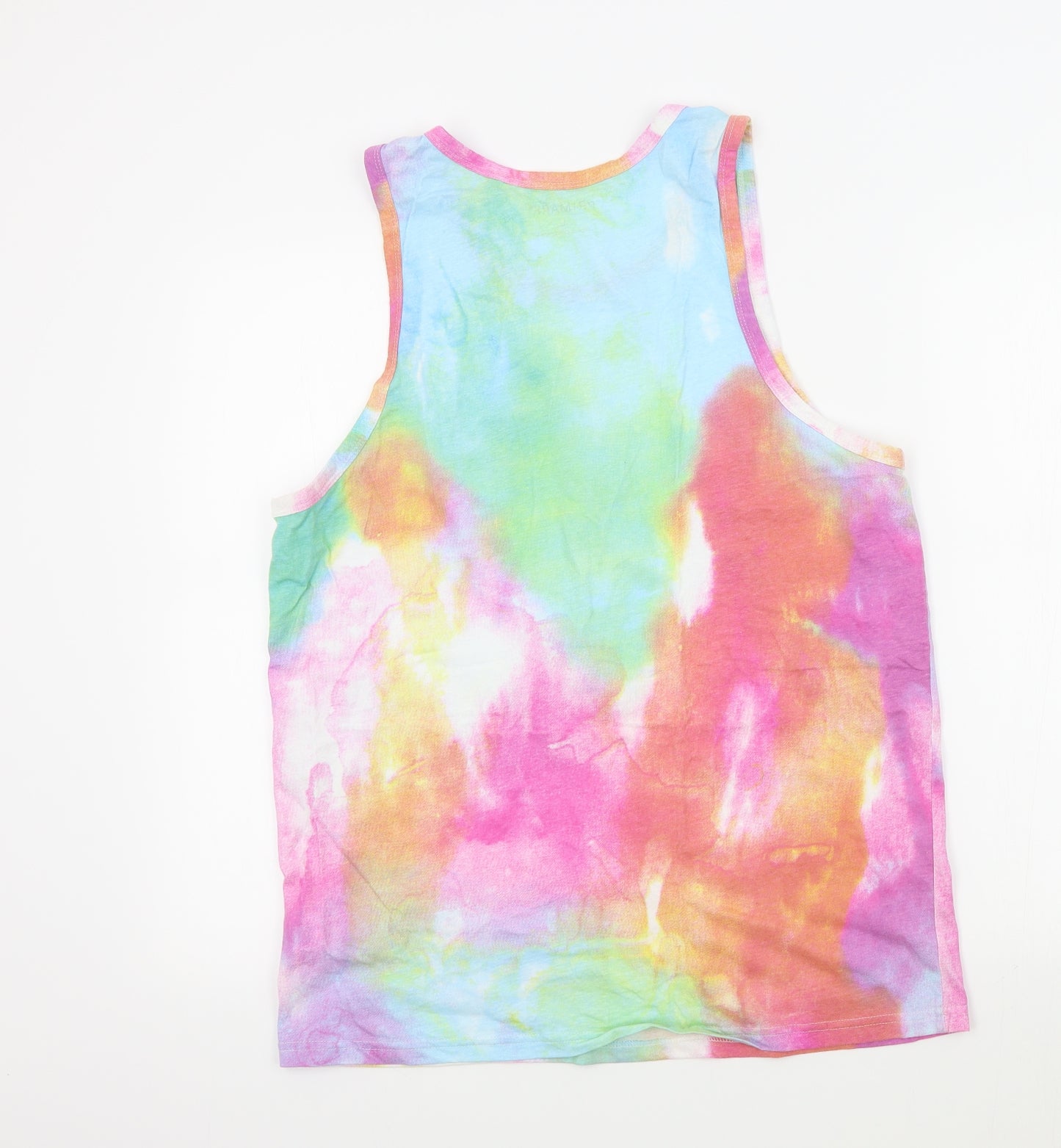Primark Mens Multicoloured Colourblock   T-Shirt Size L