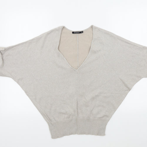 Atmosphere Womens Beige   Pullover Jumper Size 8
