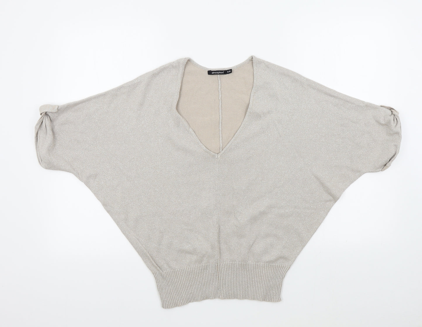 Atmosphere Womens Beige   Pullover Jumper Size 8