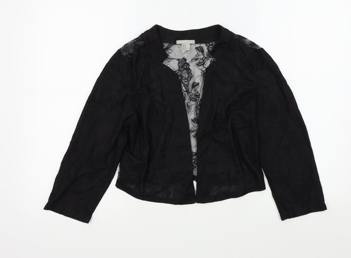H&M Womens Black   Jacket  Size M