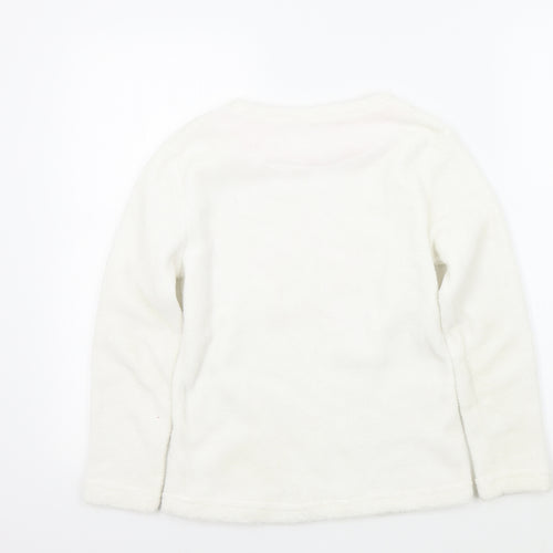love sleep Girls White Colourblock  Top Pyjama Top Size 11-12 Years