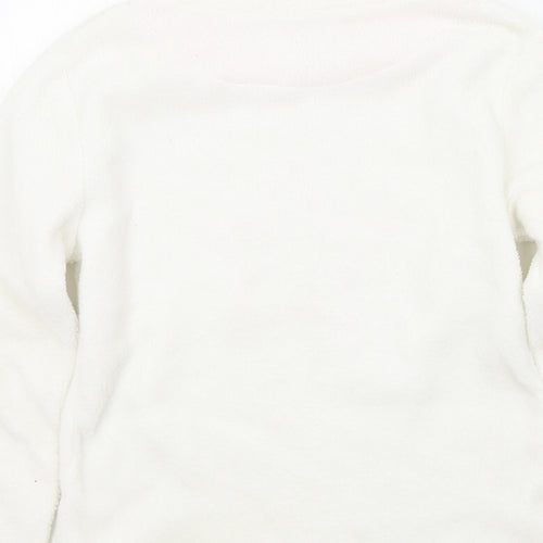 love sleep Girls White Colourblock  Top Pyjama Top Size 11-12 Years