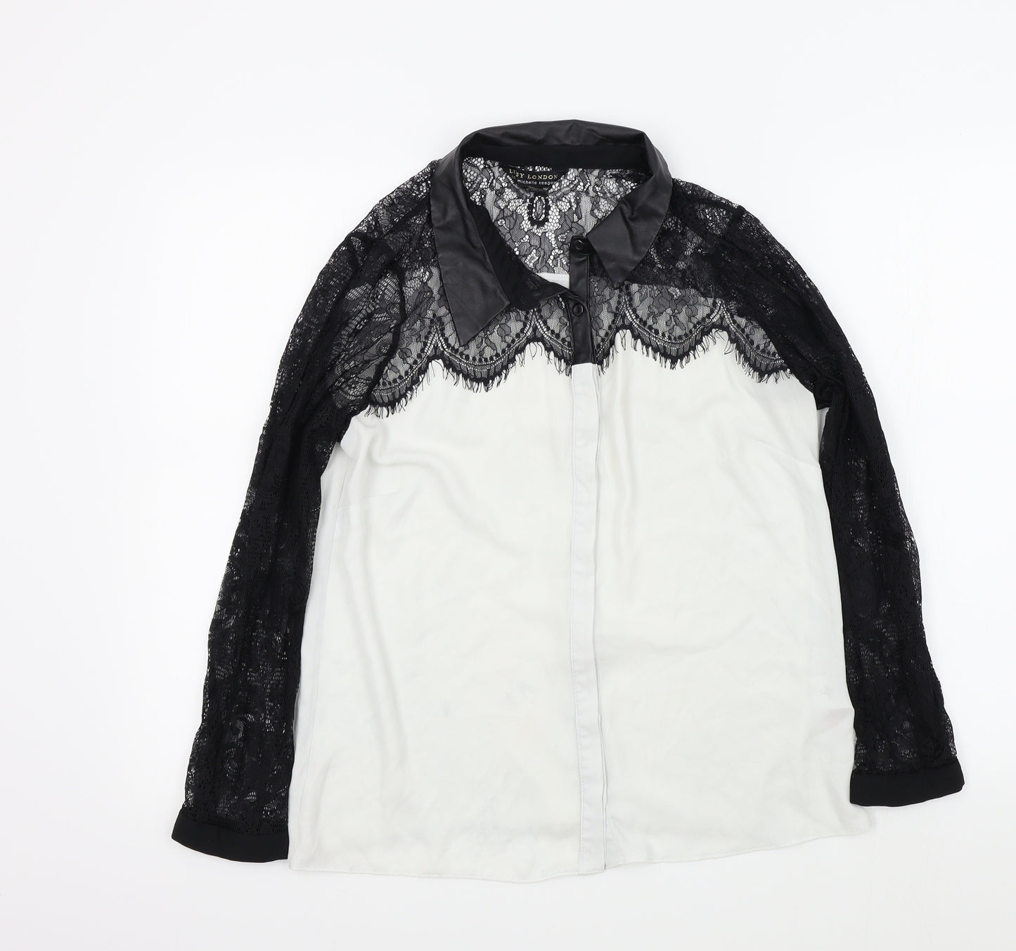 Lipsy Womens Black   Basic Blouse Size 14