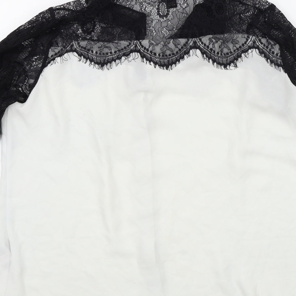 Lipsy Womens Black   Basic Blouse Size 14