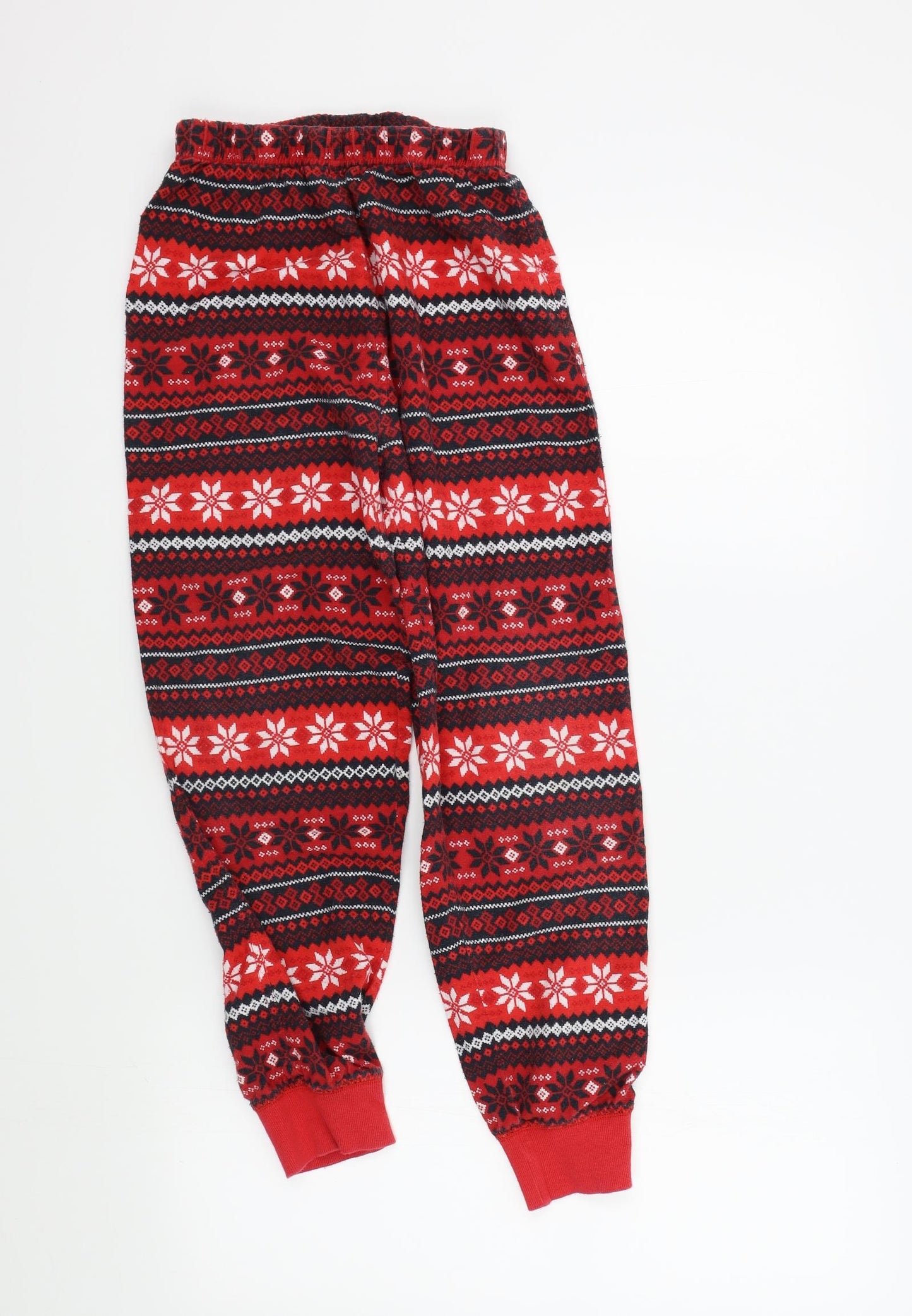 TU Boys Red Geometric   Pyjama Pants Size 10-11 Years
